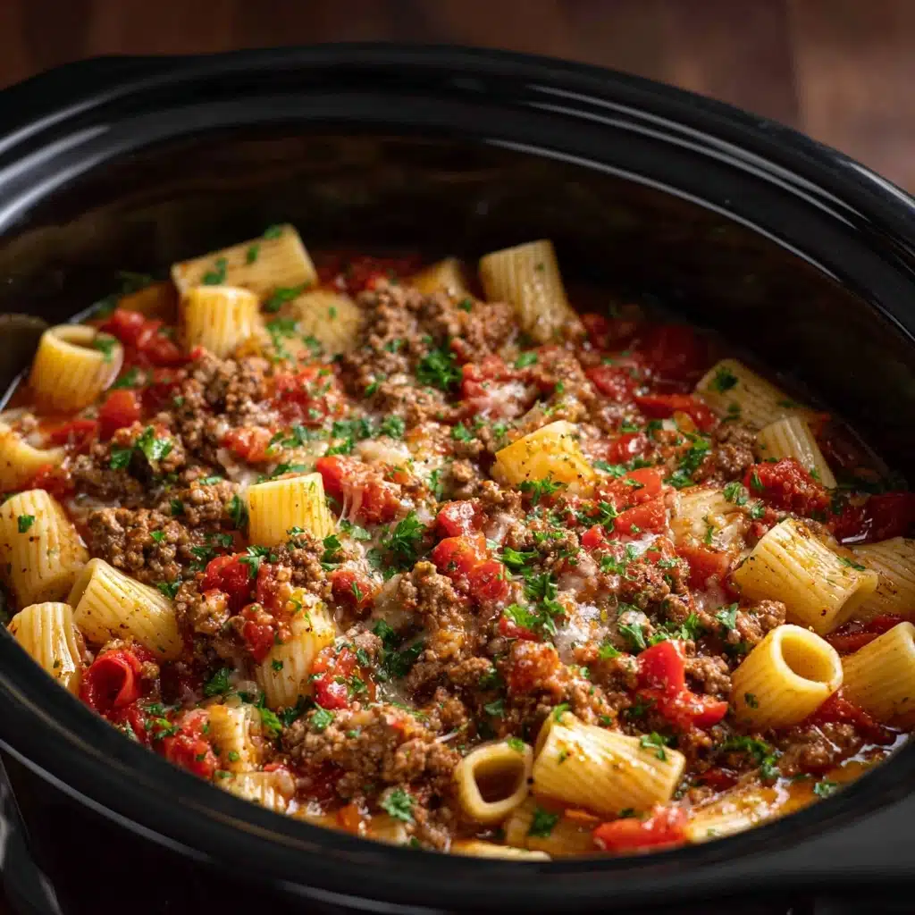 Crockpot Pasta Fagioli Recipe