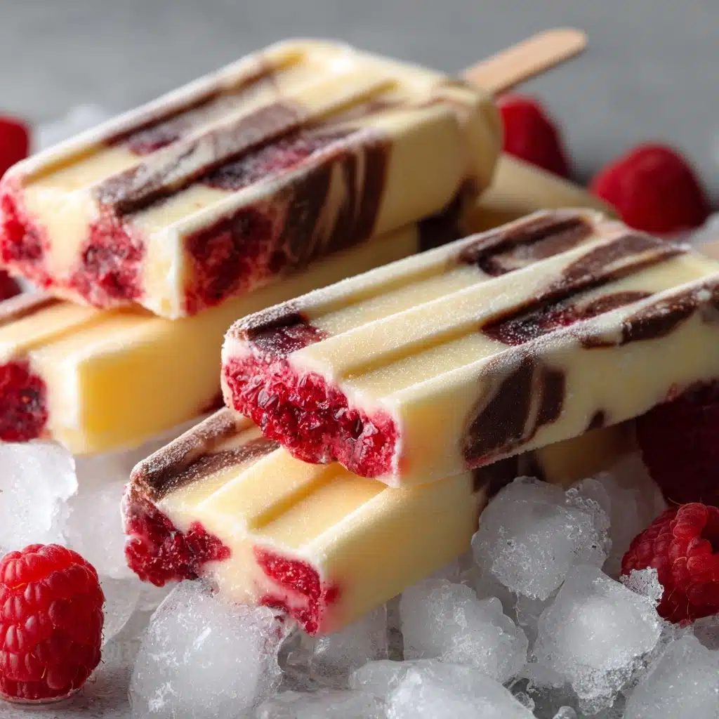 Frozen Cherry Cola Float Pops Recipe - Recipe Image