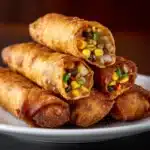 Mini Jalapeno Popper Egg Rolls Recipe
