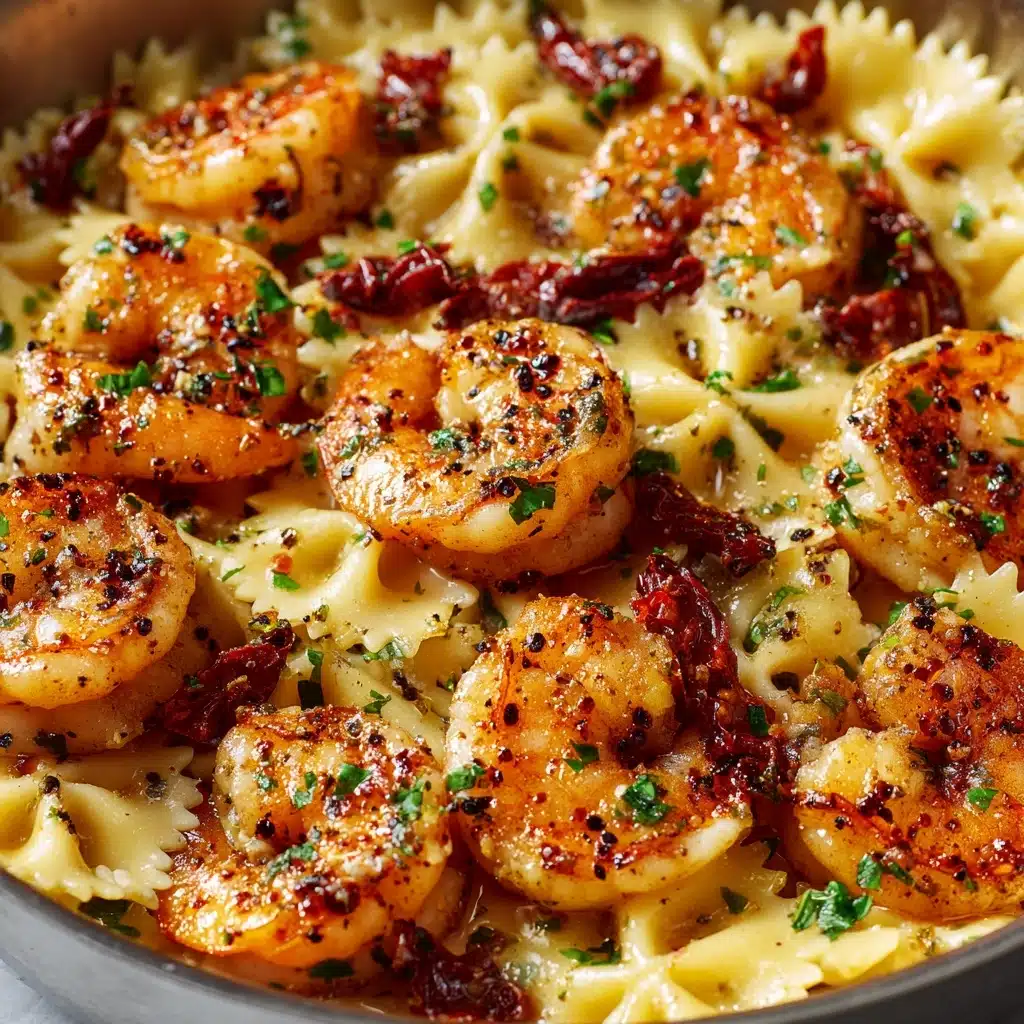 Creamy Garlic Shrimp Pasta Recipe - Recipe Image