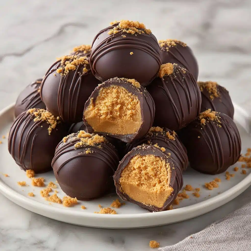 Christmas Peanut Butter Balls Recipe - Recipe Image