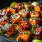 Air Fryer Bang Bang Salmon Bites Recipe