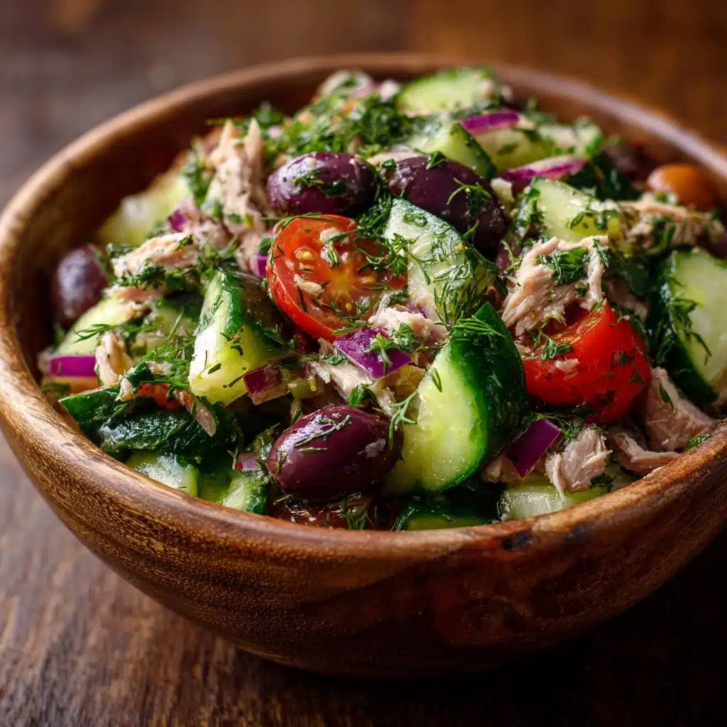 Mediterranean Tuna Salad Recipe - Recipe Image