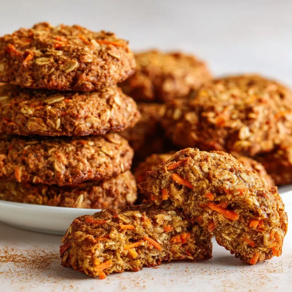 Healthy Carrot Cake Oatmeal Cookies Recipe - Recipe Image