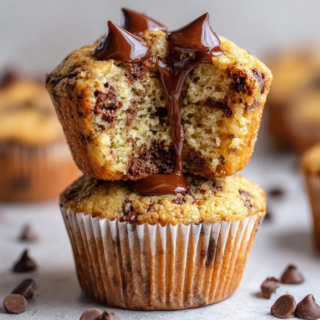 Banana Chocolate Chip Muffins Recipe - Recipe Image