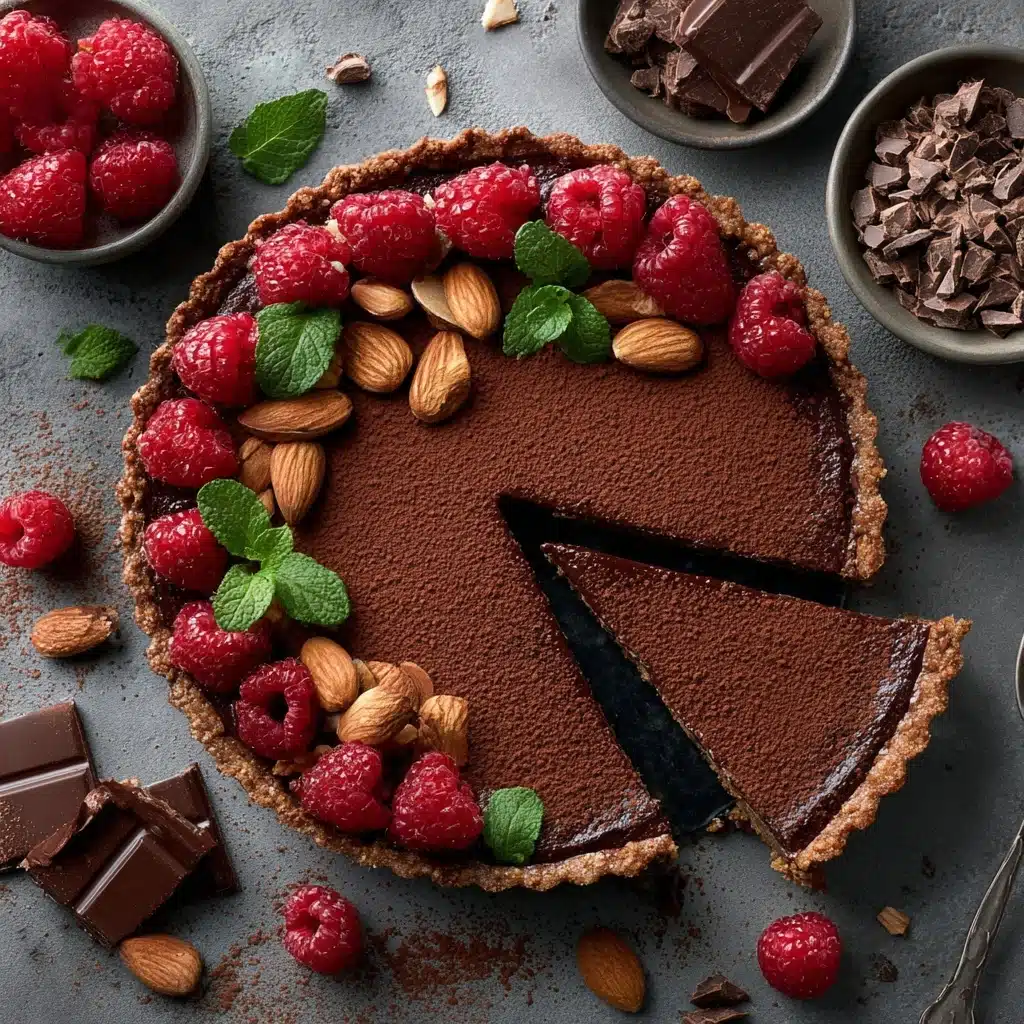 Almond Chocolate Cheesecake Bliss Recipe - Recipe Image