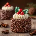 Rice Krispie Christmas Puddings Recipe
