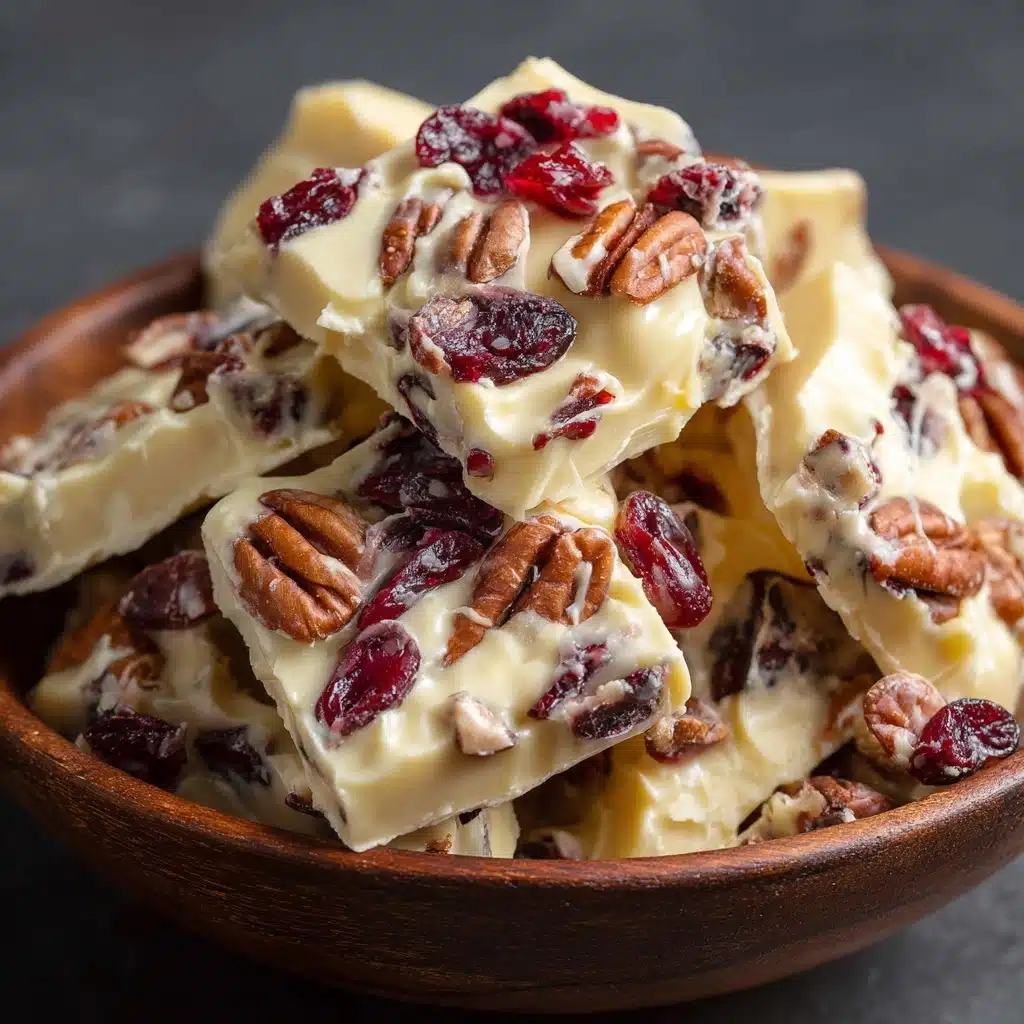 White Chocolate Cranberry Pecan Clusters Recipe
