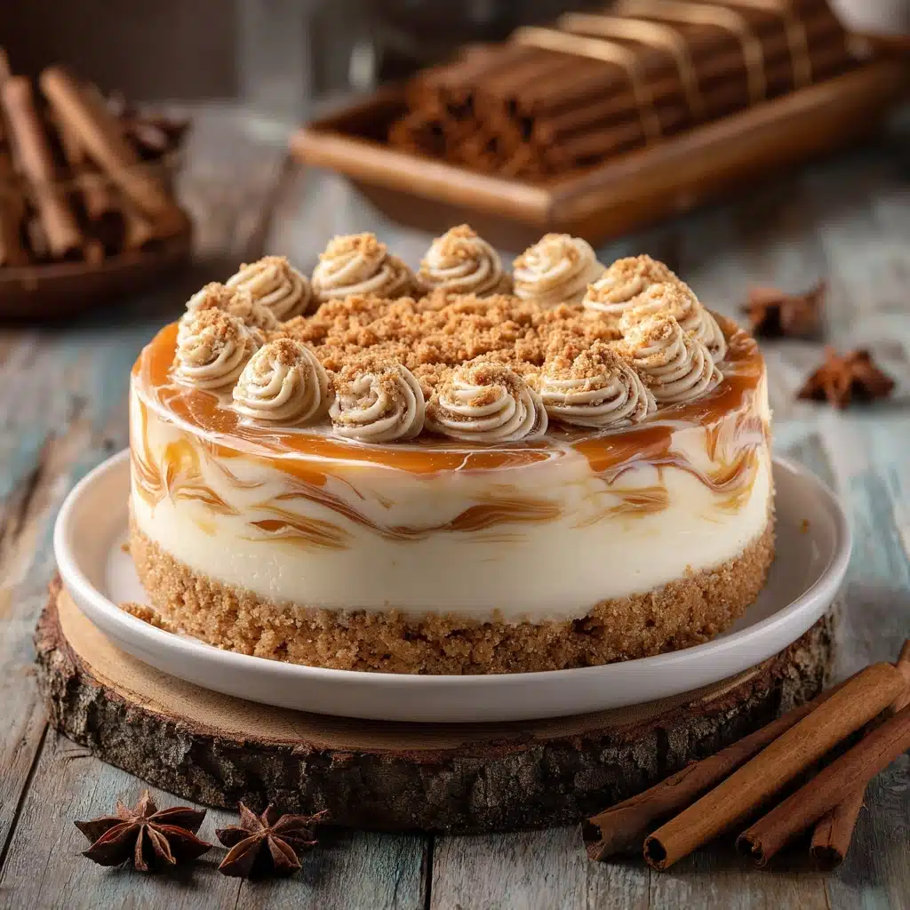 Decadent Cinnamon Roll Cheesecake Recipe - Recipe Image