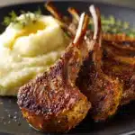 Italian Parmesan Crusted Lamb Chops Recipe