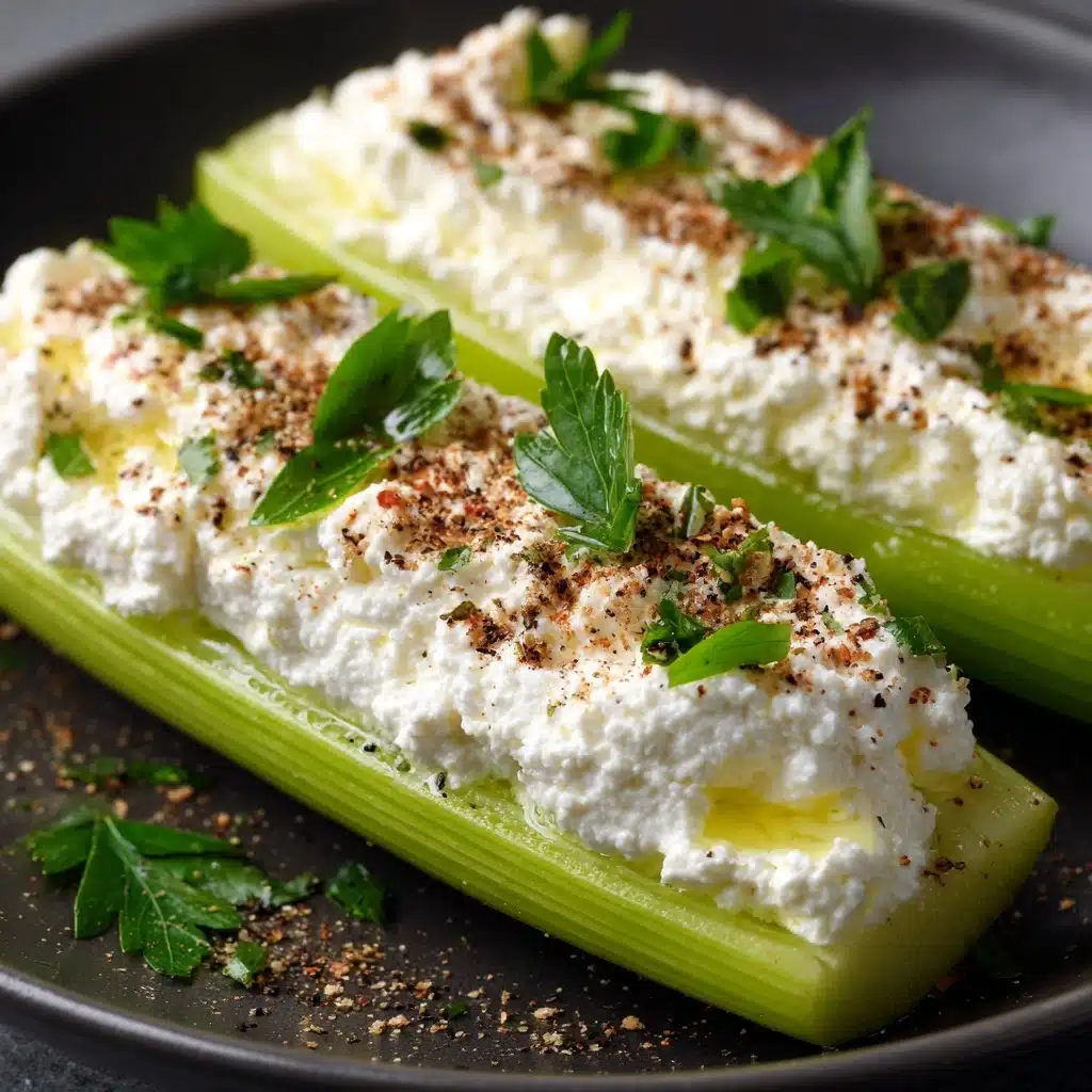 Italian Cream Cheese Stuffed Celery Recipe