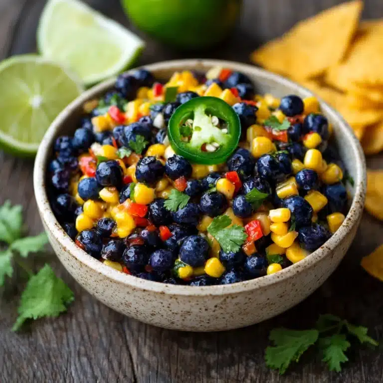 Blueberry Corn Salsa Recipe