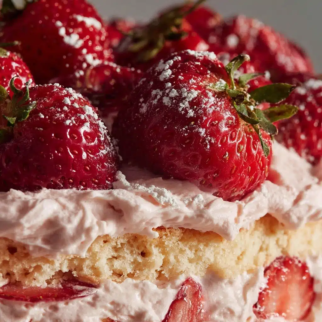Strawberry Italian Cream Pound Cake Recipe - Recipe Image