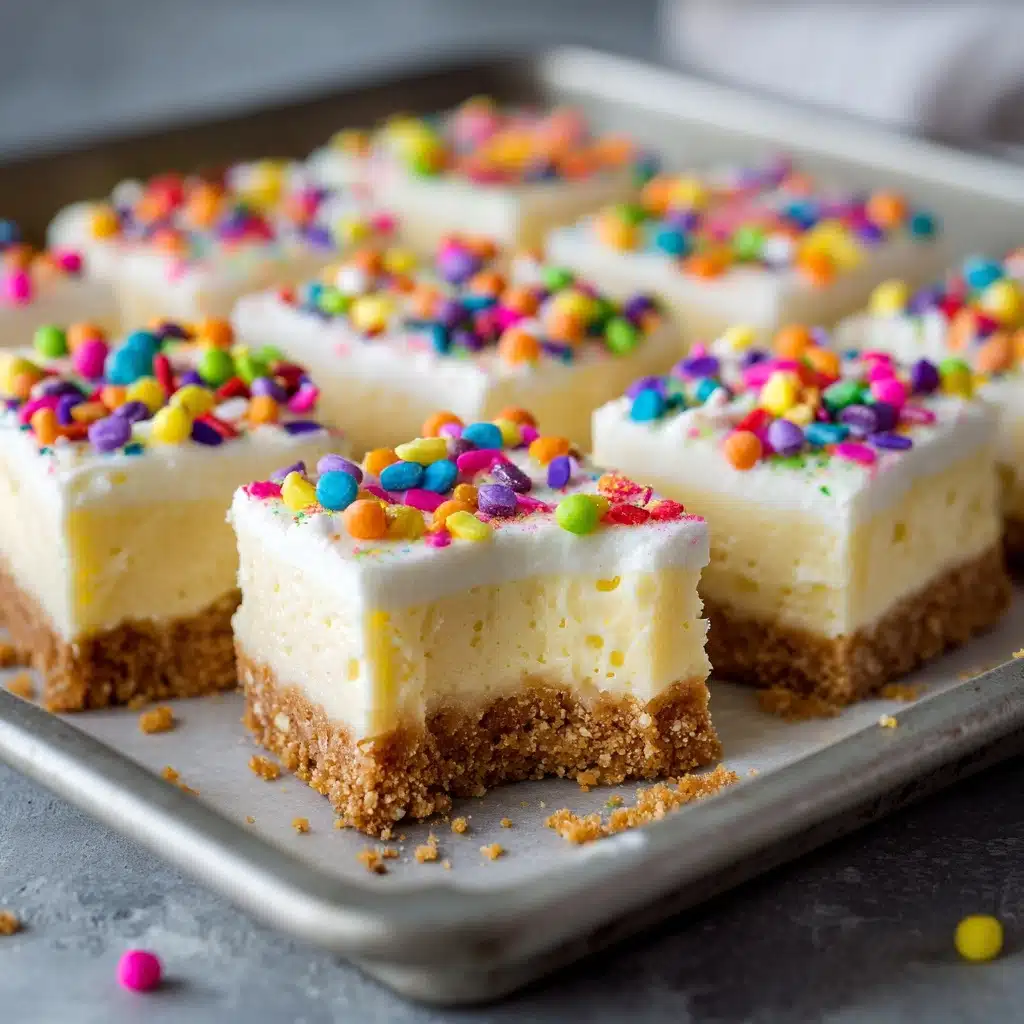 Sugar Cookie Cheesecake Bars Recipe
