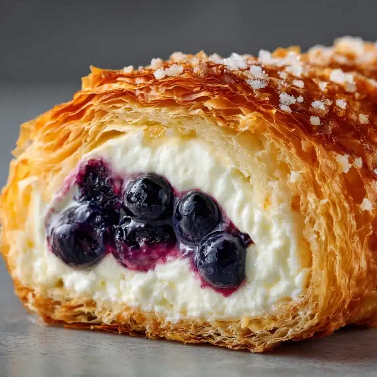Blueberry Cream Cheese Egg Rolls Recipe