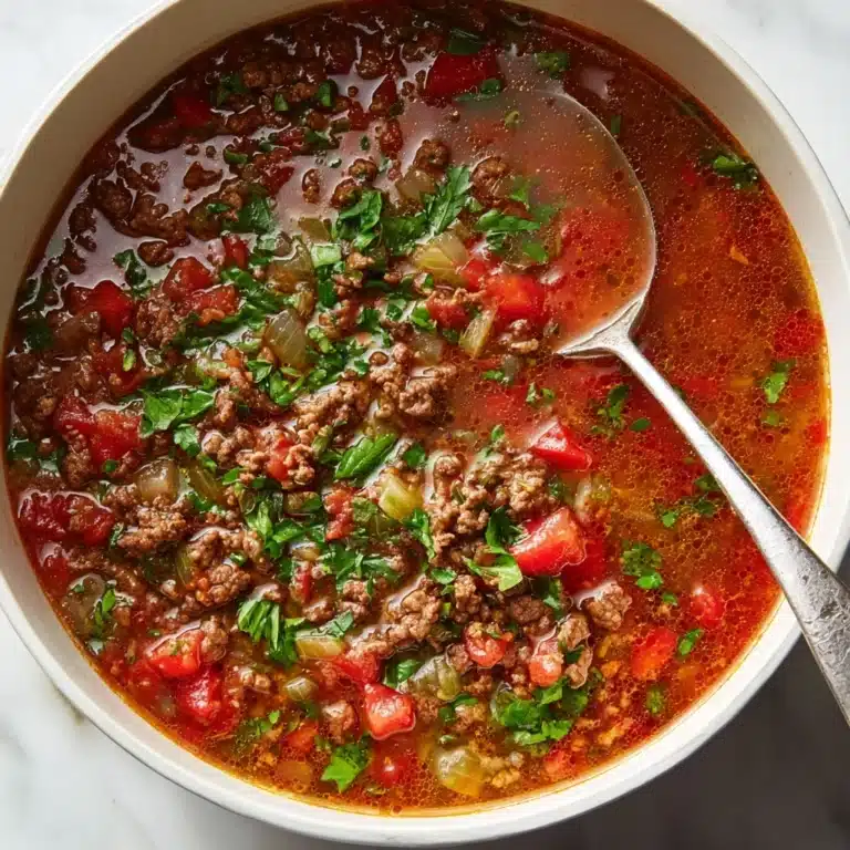 Cabbage Roll Soup Recipe