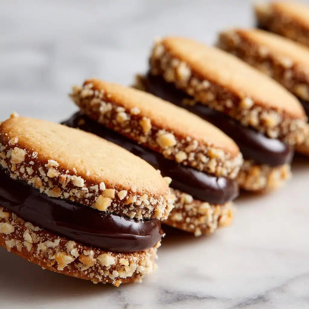 Chocolate Ganache Sandwich Cookies Recipe - Recipe Image