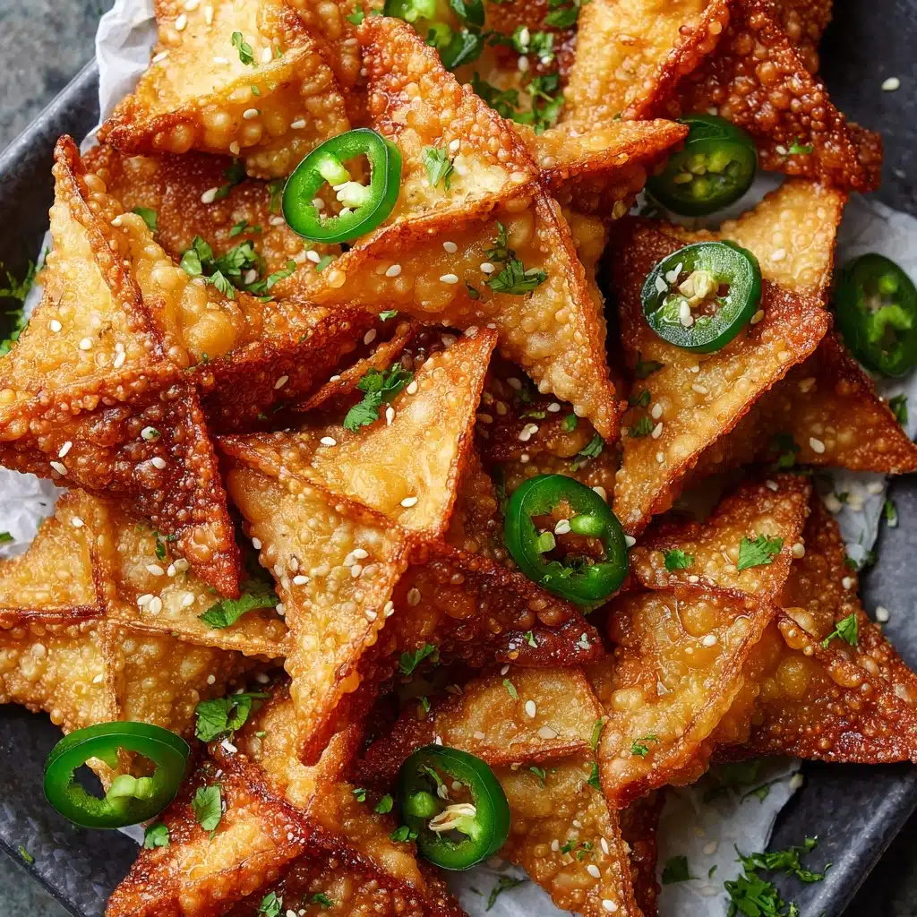 Crispy Jalapeño Corn Wontons Recipe - Recipe Image