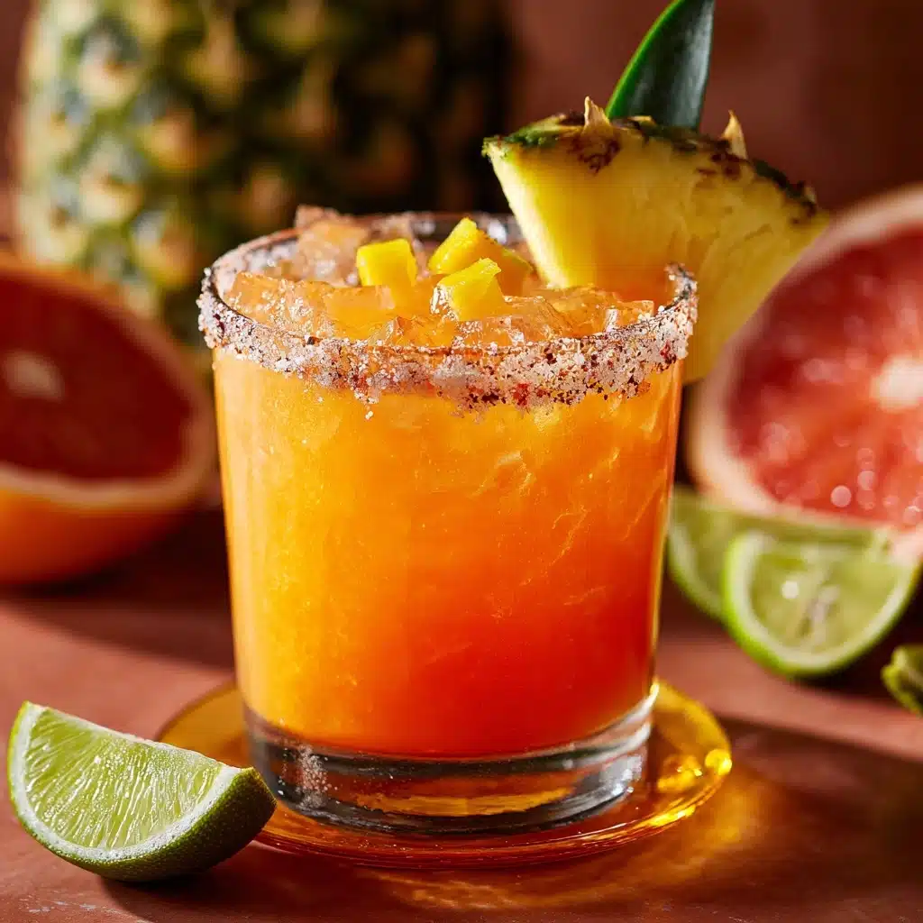 Pineapple Mango Rum Punch Recipe - Recipe Image