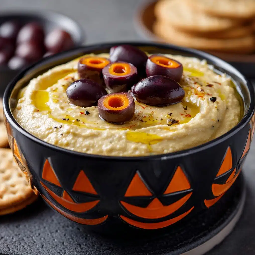 Halloween Chili Con Queso Dip Recipe - Recipe Image