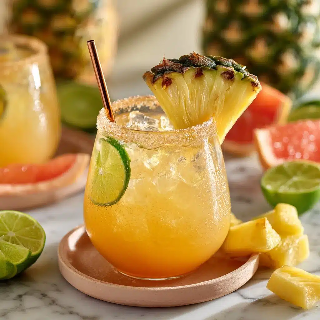Pineapple Mango Rum Punch Recipe - Recipe Image