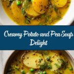Creamy Potato and Pea Soup Delight Recipe