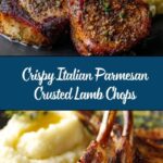 Italian Parmesan Crusted Lamb Chops Recipe