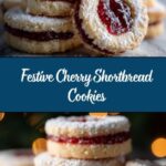 Christmas Cherry Shortbread Cookies Recipe