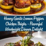 Honey Garlic Lemon Pepper Chicken Thighs Recipe