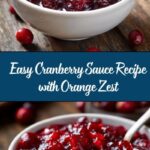 Easy Cranberry Sauce Recipe
