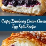 Blueberry Cream Cheese Egg Rolls Recipe