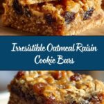 Oatmeal Raisin Cookie Bars Recipe
