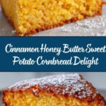 Cinnamon Honey Butter Sweet Potato Cornbread Recipe