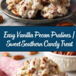 Easy Vanilla Pecan Pralines Recipe