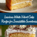 Luscious White Velvet Cake Recipe