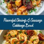 Shrimp and Sausage Cabbage Bowl Recipe