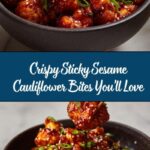 Sticky Sesame Cauliflower Recipe