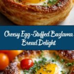 Egg & Cheese Stuffed Bazlama Bread Recipe