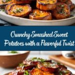 Crispy Smashed Sweet Potatoes: Irresistibly Crunchy Recipe