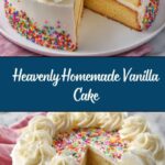 Homemade Vanilla Cake Recipe