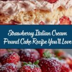 Strawberry Italian Cream Pound Cake Recipe