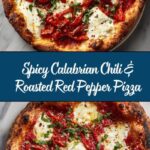 Calabrian Chili Roasted Red Pepper Pizza: A Spicy Twist on Classic Pizza Recipe