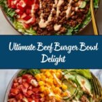 Beef Burger Bowl Recipe