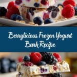 Frozen Yogurt Bark with Berries & Granola Recipe