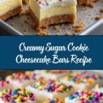 Sugar Cookie Cheesecake Bars Recipe