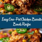 One-Pot Chicken Burrito Bowls Recipe