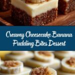 Cheesecake Banana Pudding Bites Recipe