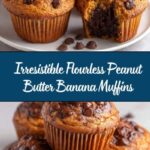 Flourless Peanut Butter Banana Muffins Recipe