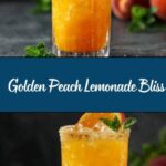 Golden Hour Peach Lemonade Recipe