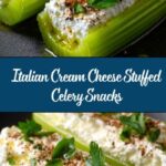 Italian Cream Cheese Stuffed Celery Recipe